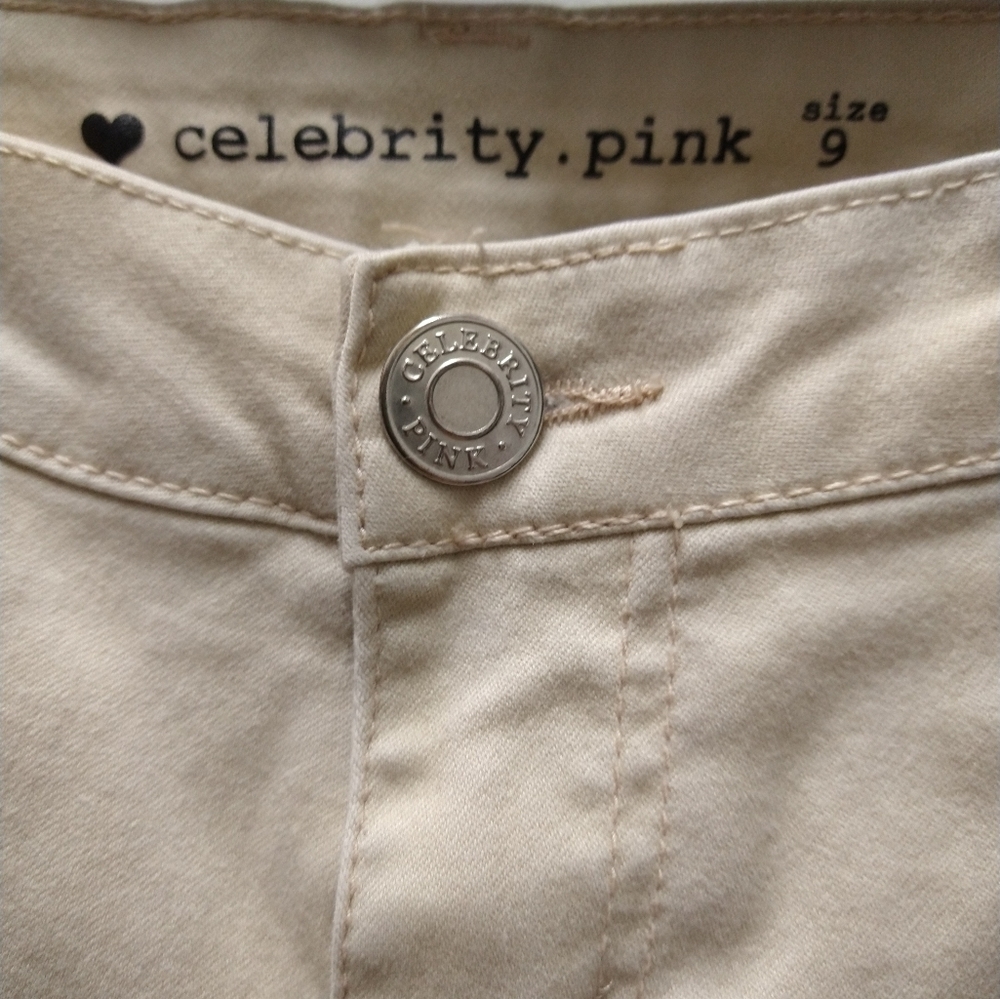 Celebrity Pink light beige pants
